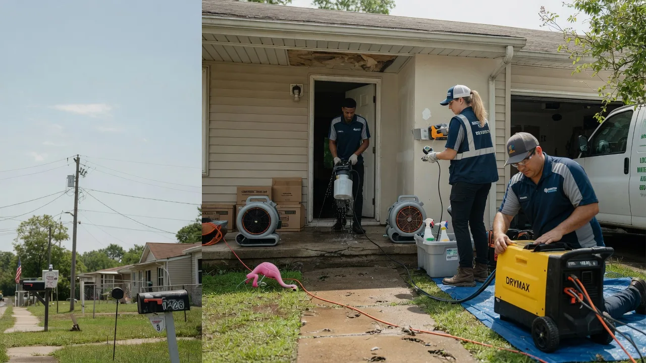 Storm Damage Water Removal in Louisville, TN near me